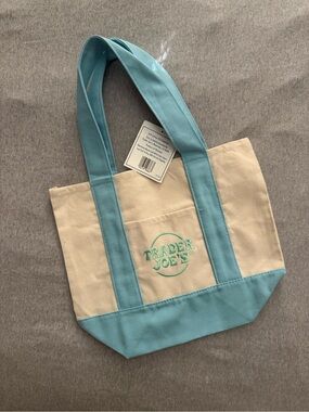 Trader Joe’s Mini Tote - Blue